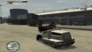 GTA IV - Online Death Match - Airport ownage #3