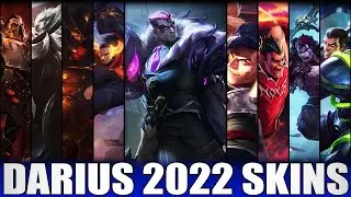 ALL DARIUS SKINS 2022 - Including Crime City Nightmare Darius