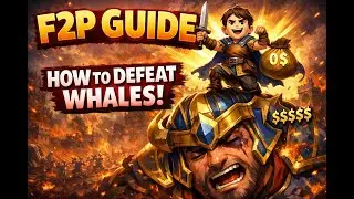 Kingshot 100% F2P destroying whales | Heroes |Gears | Governors | Tips and tricks 💎
