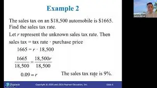 6.6 Percent and Problem Solving: Sales Tax, Commission, and Discount