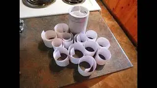 Making A Ring Fin For A Model Rocket Using Paper