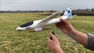 DIY Планер на ракетном двигателе