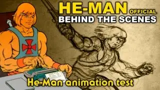 He-Man - Behind the Scenes - He-Man animation test