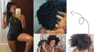 Como RECUPERO MI CABELLO luego de retirar LAS TRENZAS/ BOX BRAIDS| Afro Mery🌸