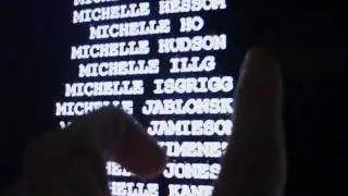 Very first professional film credit... =]