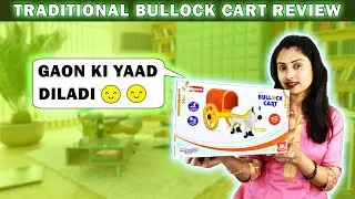 Traditional Bullock Cart  Review | Toys for Kids | Toy Videos for Kids | Prettyful Kids