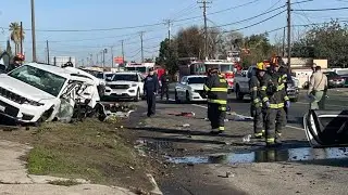 4 dead in T-bone crash near Turlock, California