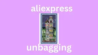 Aliexpress Joy Sunday stamped kit Unbagging: a quiet night 