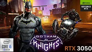 Gotham Knights - RTX 3050 + 32GB RAM | FPS Performance Test & Benchmarks
