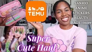 1st TEMU HAUL | Is It Worth It? #sanrio #stationery #accessories