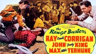 TRAILING DOUBLE TROUBLE - Ray Corrigan, John 'Dusty' King - Full Western Movie [English] - HD