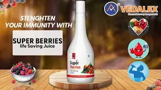 Vedalex Super Berries Juice |A Natural Blend for Overall Wellness!|