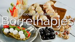 Hoe maak je koolhydraatarme borrelhapjes? PuurGezond