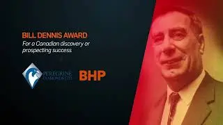 PDAC 2019 - Bill Dennis Award - Peregrine Diamonds