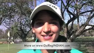 Golf in India - Neha Tripathi eyes the Ladies European Tour