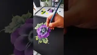 How to paint WATERDROPS 💧 Easy Acrylic Painting simple painting techniques #Shorts