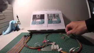 Settled plan of modules and wire layout - Walkera Devo 10 mod