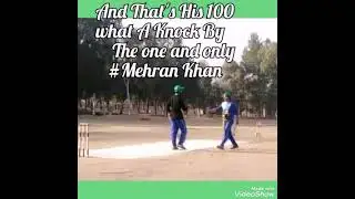 Great batting by mehran khan winning match