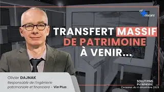 Que faire ? Des milliers de milliards vont changer de mains
