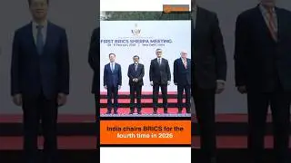 India chairs BRICS for the fourth time in 2026