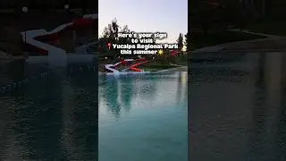Yucaipa Regional Park has a swimming lake with water slides, fishing, camping, disco golf, and more!