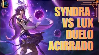 SYNDRA VS LUX JOGO COMPLICADO | RUMO AO DIAMANTE EPISODIO 03