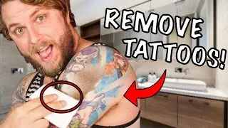 3 способа ПОЛНОСТЬЮ удалить НЕЖЕЛАТЕЛЬНЫЕ татуировки, о которых вы сожалеете!