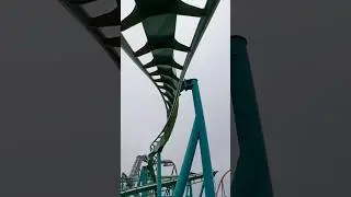 Ohio&rsquo;s MOST INTENSE Inverted Roller Coaster 🦅 #fyp #rollercoaster