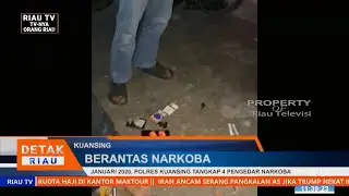 JANUARI 2026, POLRES KUANSING TANGKAP 4 PENGEDAR NARKOBA
