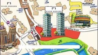 River Modern by Guocoland Integrated with Great World MRT