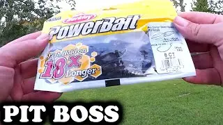 Realistic Bass Fishing from the Bank with a PowerBait Pit Boss