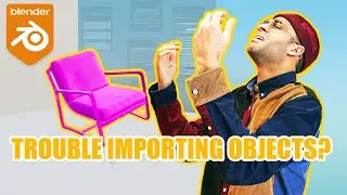Lesson 8: BLENDER IMPORTING OBJECTS - Intro To CGI For Photographers (Blender 3.0)