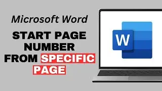 Как начать нумерацию страниц с определённой страницы в Word (2025) | Пошаговое руководство