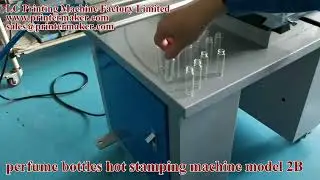 perfume bottles hot stamping machine model 2B