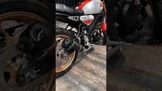 Knalpot leovince GP Corsa evo long Yamaha XSR155 fullsystem