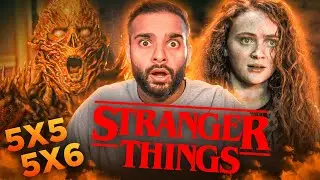 STRANGER THINGS Season 5 Episodes 5 & 6 REACTION! | BIG REVEAL ABOUT THE UPSIDE DOWN! 😨