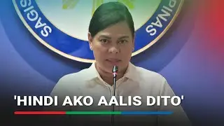 No holds barred: Sara Duterte on resignation calls, visit to Robredo, family's election plans