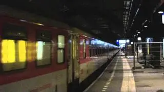 TRAINS - E-Loc 1766, Euro Night Line, Amsterdam Centraal