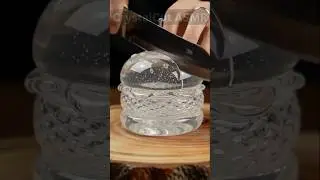Cutting Glass transparent burger ASMR #ai ​#aiart ​#asmrsounds #asmr ​ #aiasmr #satisfyingvideo