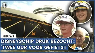 Gigantisch cruiseschip trekt bekijks: 'Dit is onwaarschijnlijk!'
