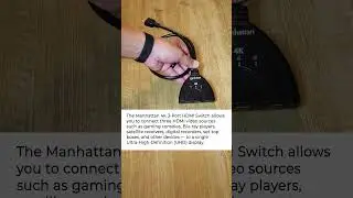 4K 3 Port HDMI Switch #SHORT