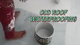 Old Roof Water Proofing  । Liquid Rubber Roofing । Old Concrete Roof Waterproofing । Leakage Problem
