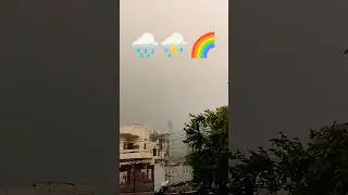 TODAY BARISH ALERT!? ⛈️🌧️🌈 -  #viral #shorts #rinkujha #barish #trend #trending #mousam