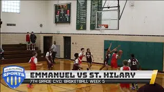 7th Grade St. Hilary vs Emmanuel C.Y.O. Week 5