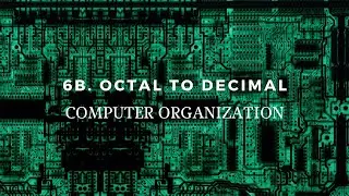6B. Octal to Decimal Conversion