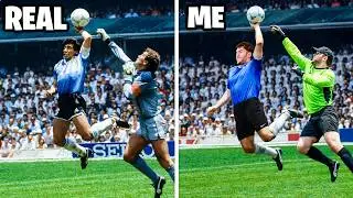 Recreating Iconic World Cup Goals