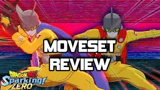 Gamma 1 and 2 Dragonball Sparking Zero Moveset Review