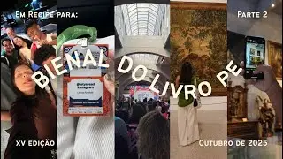 Vlog da Bienal do livro PE(Pt 2) - 1ª vez em Recife(Turistando e conhecendo a bienal) #booktube