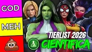 TIER LIST CIENT&Iacute;FICA 2026 | Marvel Contest of Champions | DiegoFetuccini