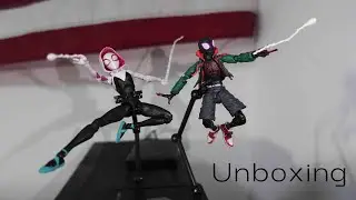 Распаковка/Unboxing фигурки Spider-man  Miles Morales c Aliexpress